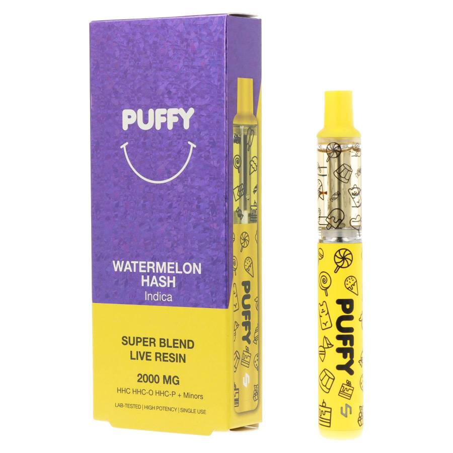 PUFFY HHC WATERMELON HASH INDICA SWEET LIFE